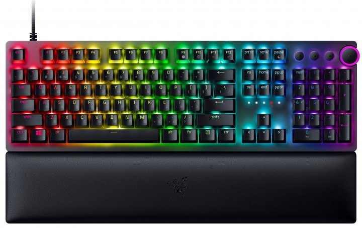 Проводная игровая клавиатура Razer Huntsman V2 Black (RZ03-03930700-R3R1)