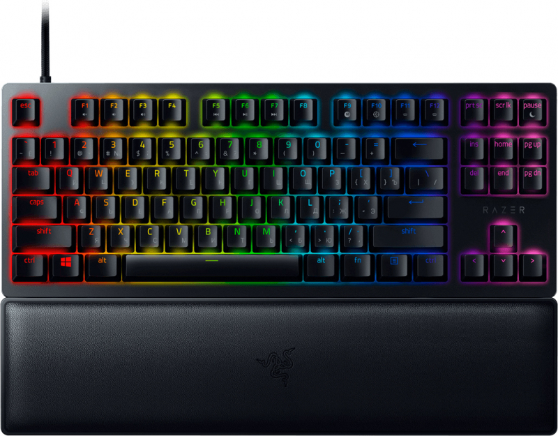 Проводная игровая клавиатура Razer Huntsman V2 TKL Black (RZ03-03940800-R3R1)