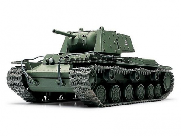 

Сборная модель Tamiya 1/48 Советский тяжёлый танк КВ-1 с броневми экранами 32545