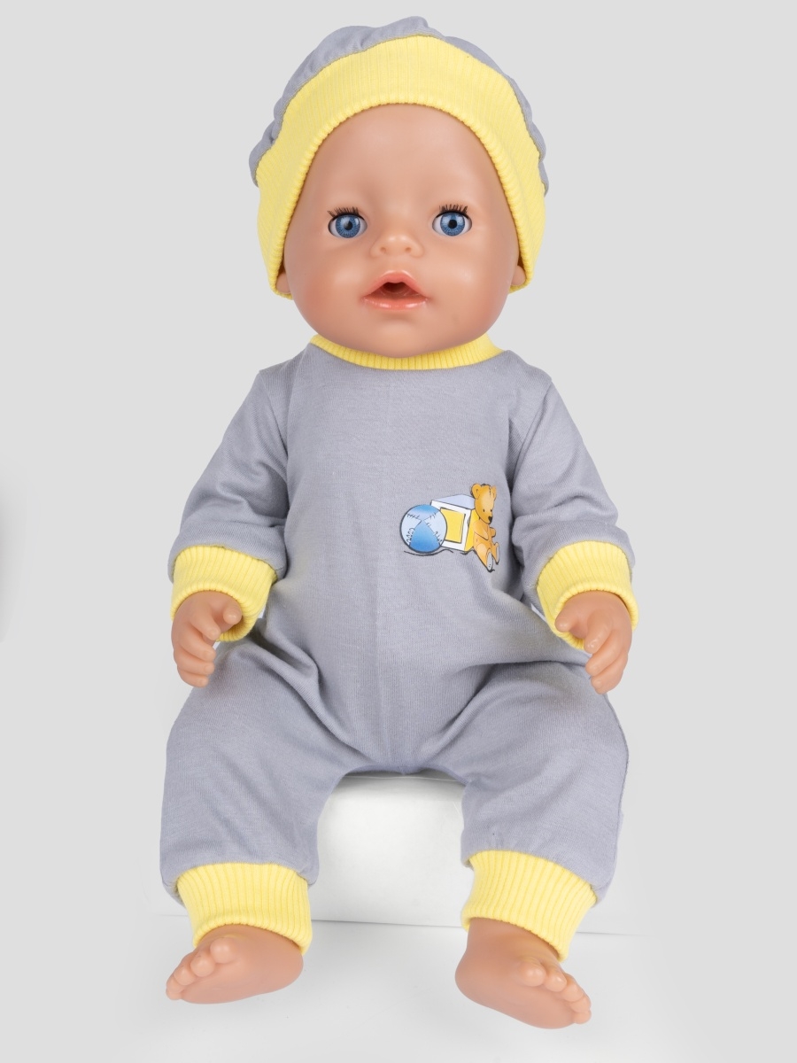 Одежда для кукол Richline Х-993-1 Серый-желтый