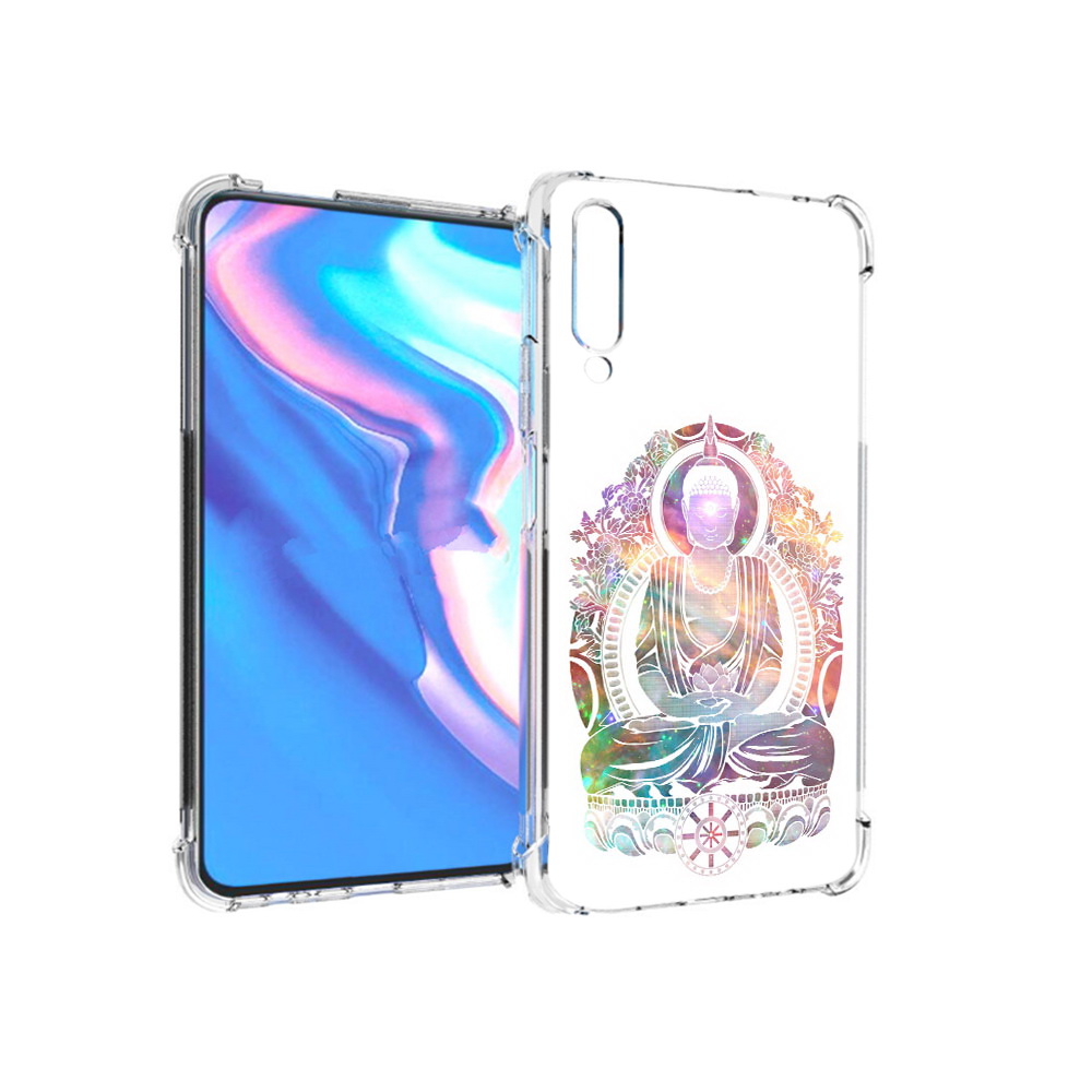 

Чехол MyPads Tocco для Honor 9X Pro умный мужчина абстракция, Прозрачный, Tocco