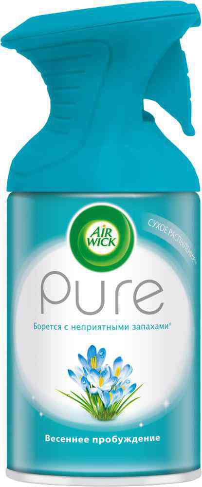 

Освежитель воздуха Air Wick Pure Весеннее пробуждение, 250 мл, Air Wick Pure 30373