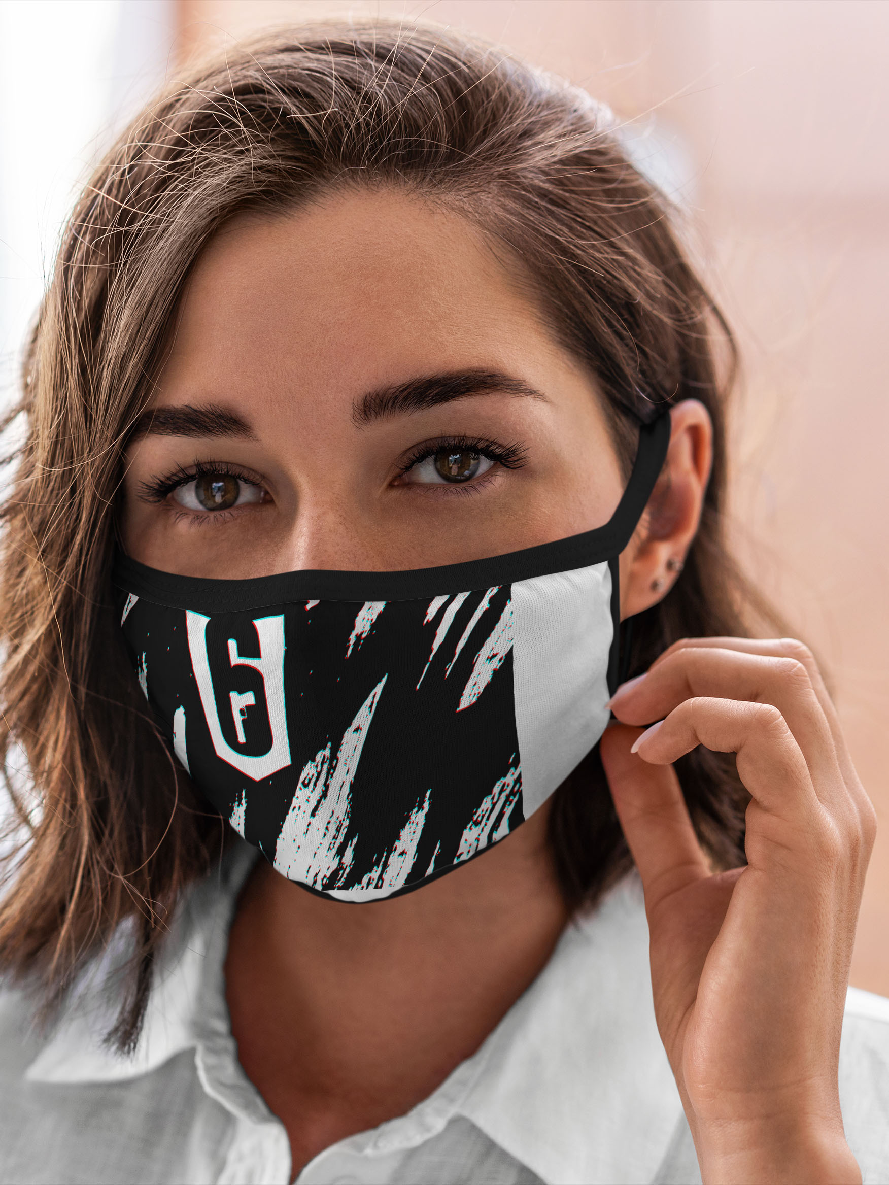 

Многоразовая маска унисекс Burnettie Rainbow Six Siege Siege., Разноцветный, Rainbow Six Siege Siege.