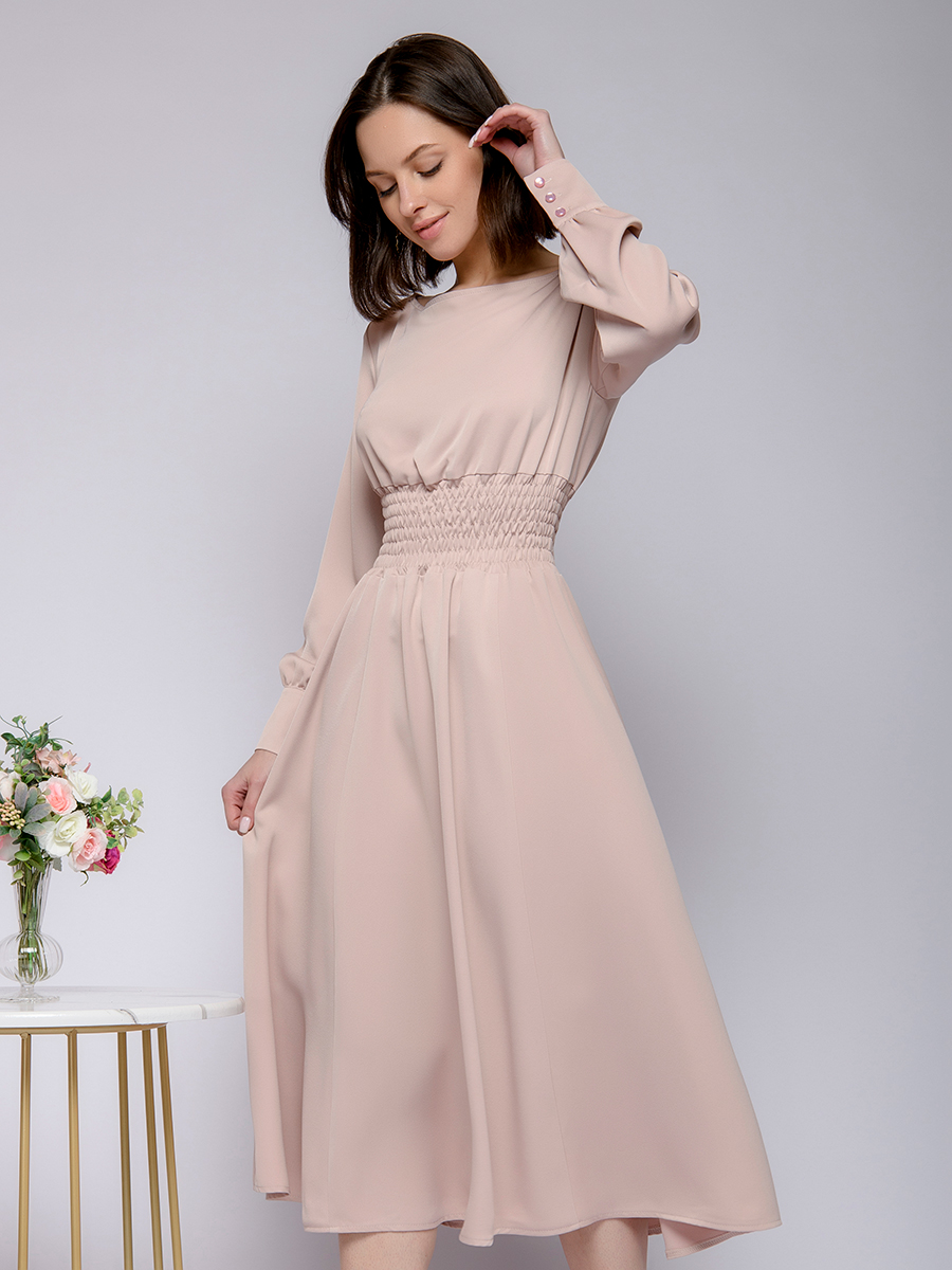 

Платье женское 1001dress 0142101-02517 розовое 48, 0142101-02517