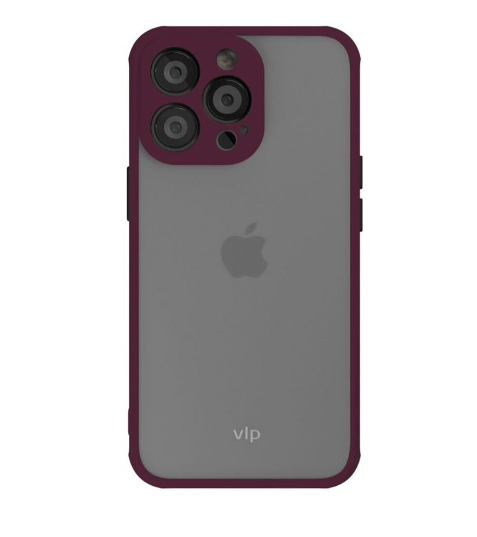

Чехол (клип-кейс) vlp-PC21-67MS, для Apple iPhone 13 Pro Max, бордовый