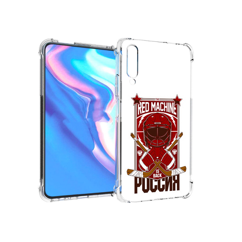 

Чехол MyPads Tocco для Honor 9X Pro хоккей россия, Прозрачный, Tocco