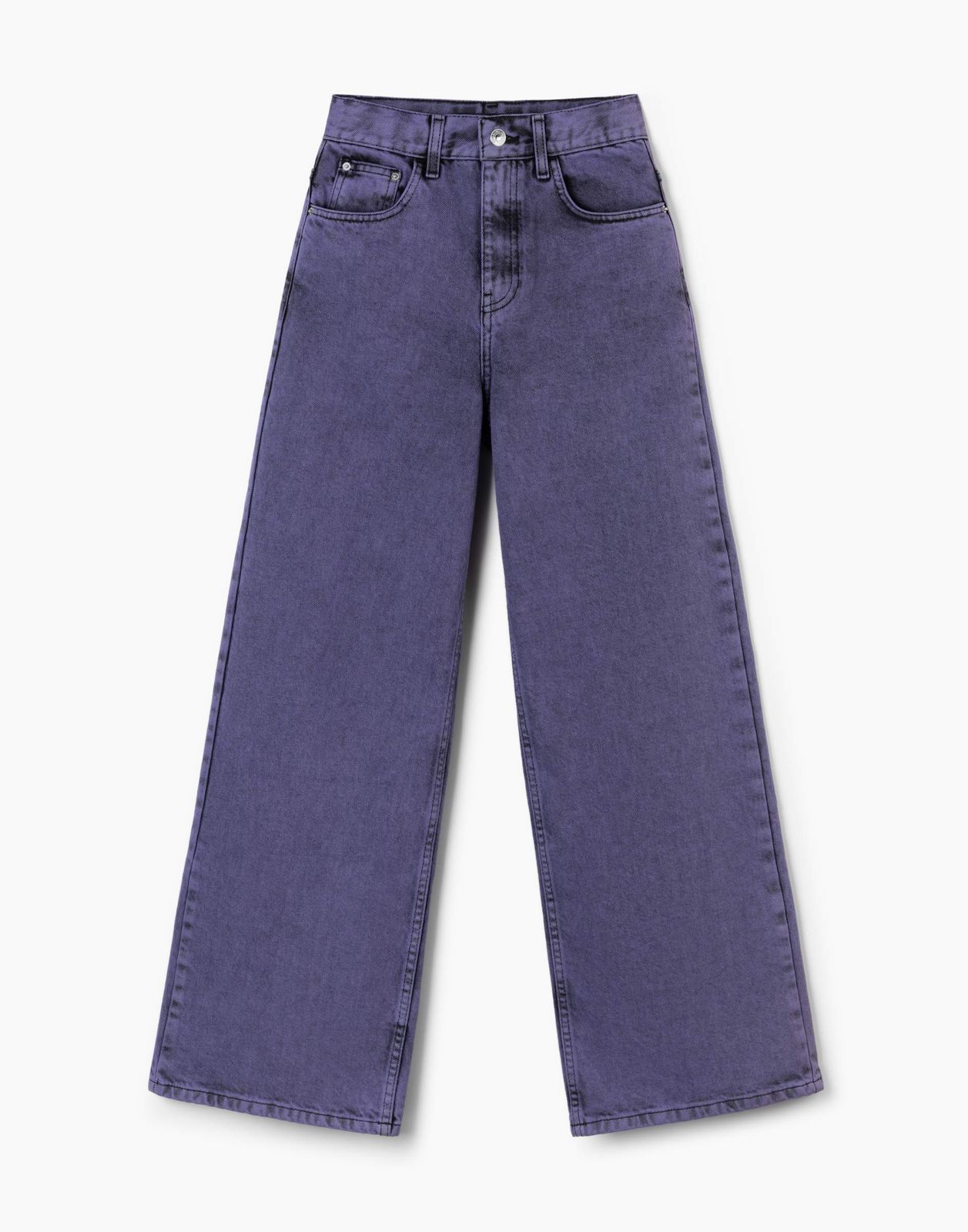 Джинсы детские Gloria Jeans GJN031150, черный/фиолетовый, 146