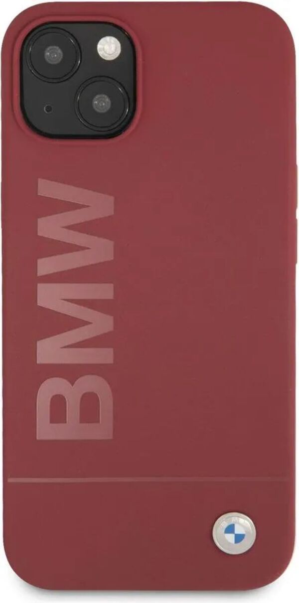 

Чехол (клип-кейс) BMW, для Apple iPhone 13, красный [bmhcp13mslblre]