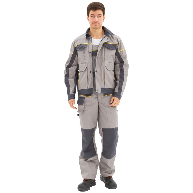 

Костюм рабочий мужской л31-КПК св.сер./сер (р.48-50) 182-188, Серый, л31-КПК