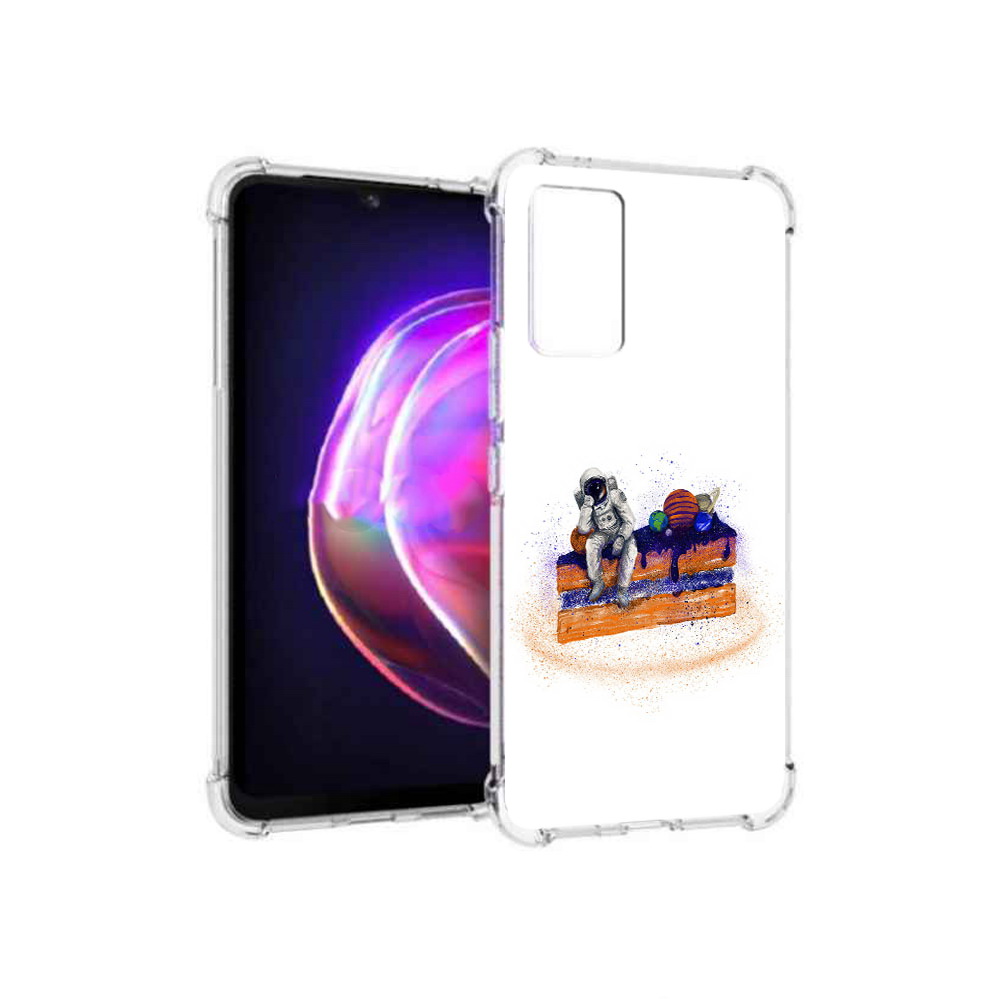 

Чехол MyPads Tocco для Vivo V21 торт с планетами (PT161781.395.648), Прозрачный, Tocco