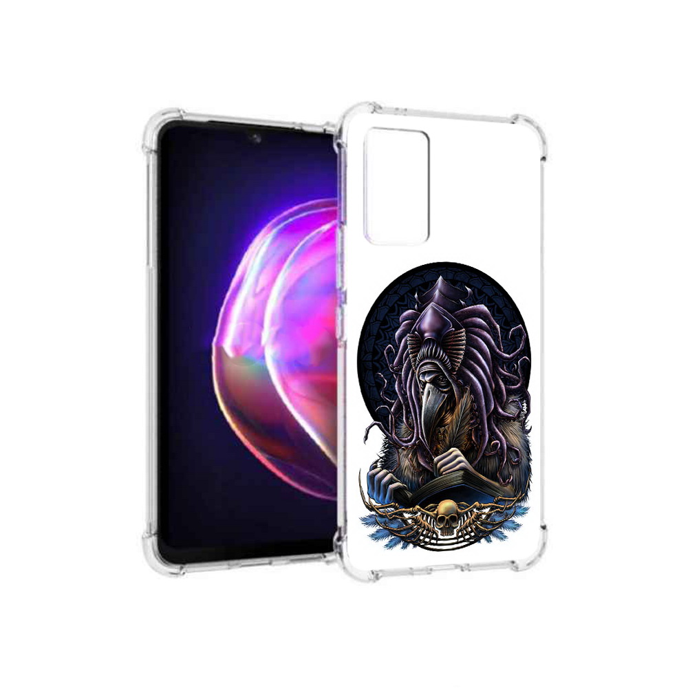 

Чехол MyPads Tocco для Vivo V21 умный ворон (PT161781.395.650), Прозрачный, Tocco