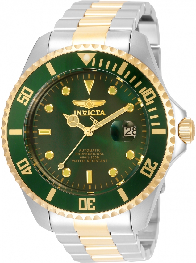 фото Наручные часы мужские invicta 35727 серебристые/золотистые