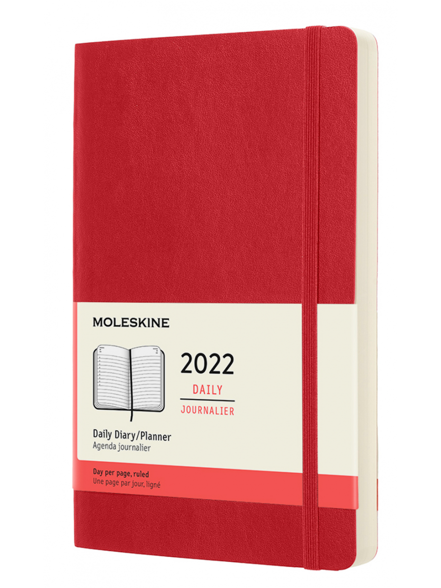 Ежедневник Moleskine dsf212dc3 Classic Soft датированный на 2022 год 3400₽