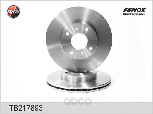 

Тормозной диск FENOX передний для Nissan Almera N16 00-06, Primera P11 96-02 TB217893