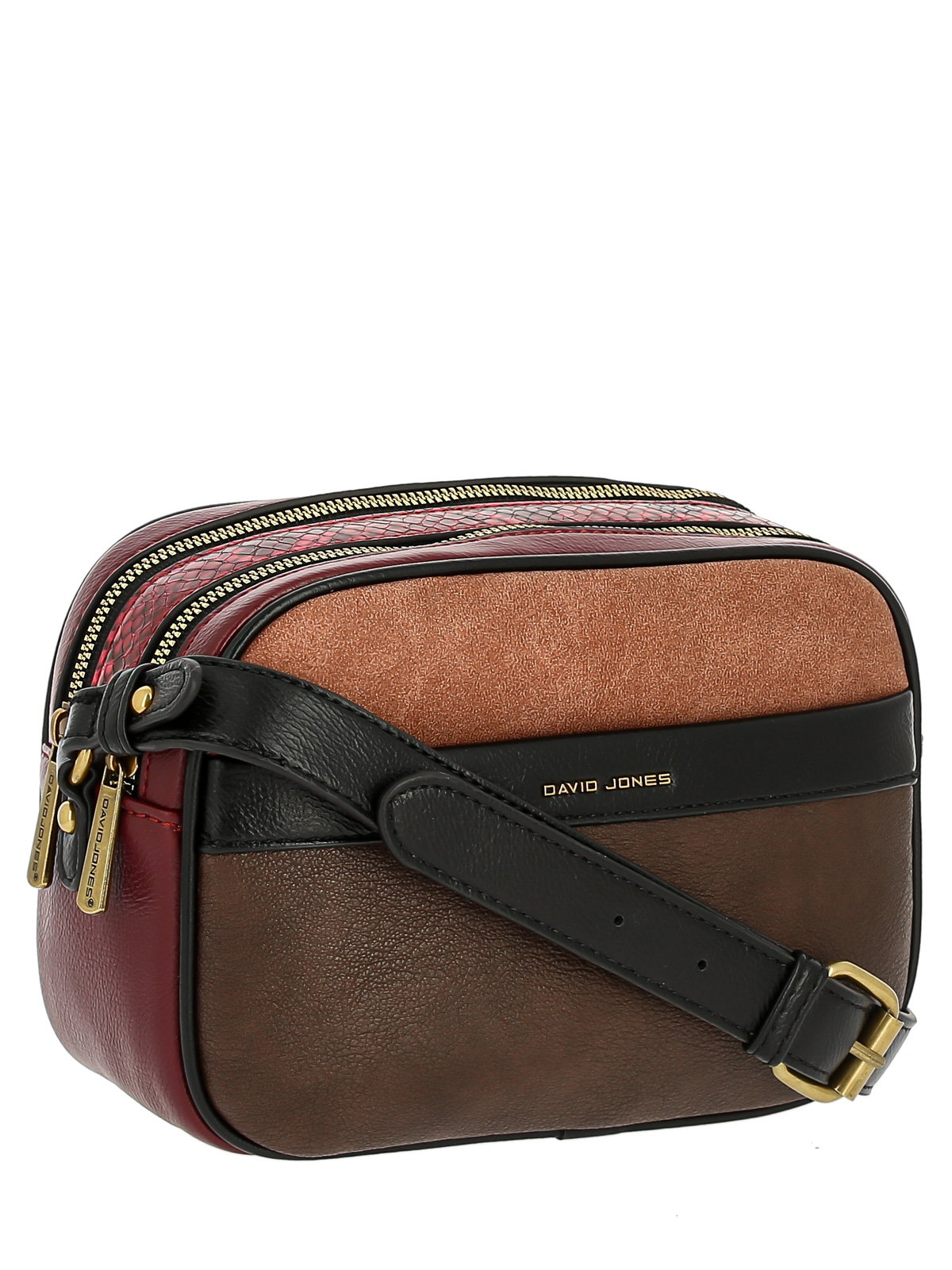 

Сумка кросс-боди женская David Jones 6813-1DD, бордовый, 6813-1DD