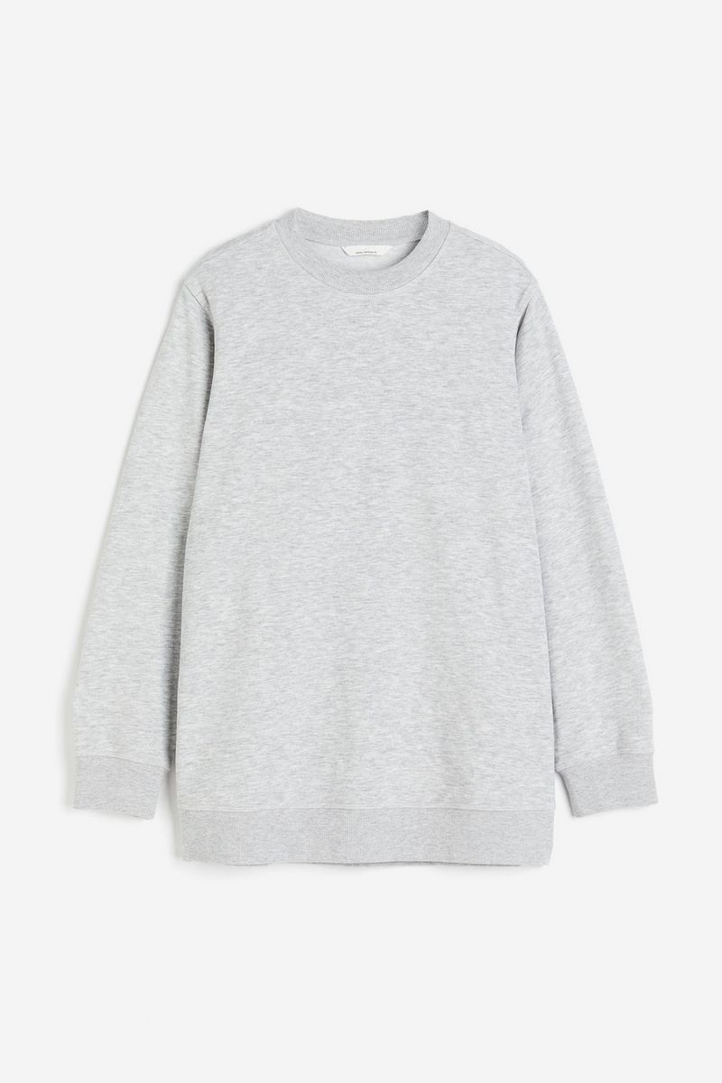 

Свитшот женский H&M 1210004 серый S, 1210004