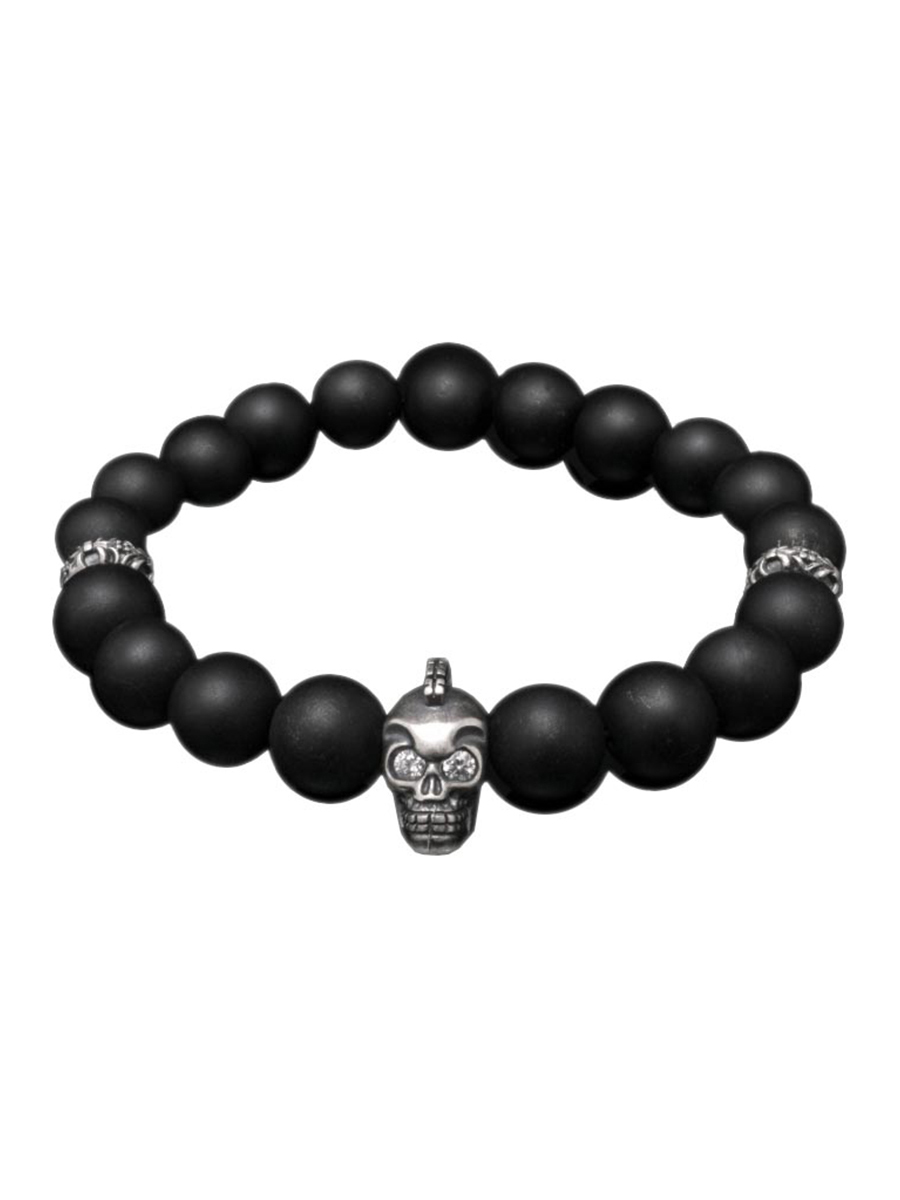 

Браслет из серебра с ониксами, фианитами р. 20 Rebel Heart RH631012_20, RH631012_20