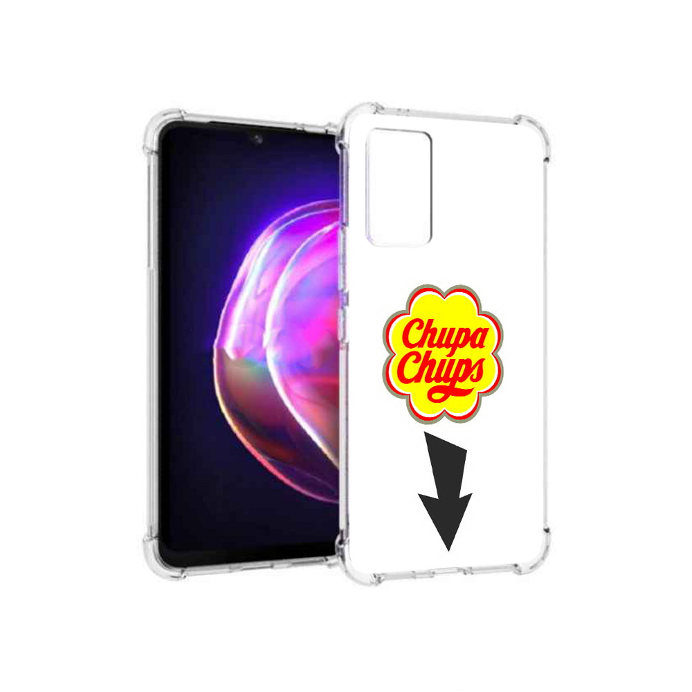 

Чехол MyPads Tocco для Vivo V21 чупа чупс (PT161781.395.694), Прозрачный, Tocco