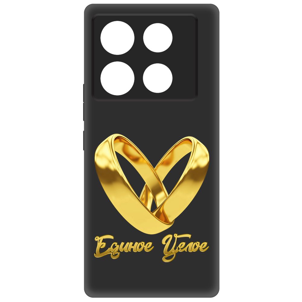 

Чехол-накладка Krutoff Soft Case Единое целое для INFINIX Note 40 Pro 5G черный