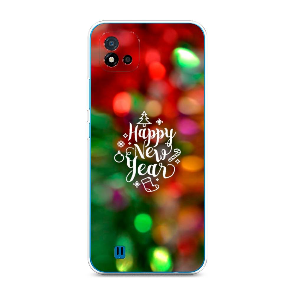 

Чехол на Oppo Realme C11 (2021) "Новый Год на елке", Зеленый;красный;желтый, 257550-5