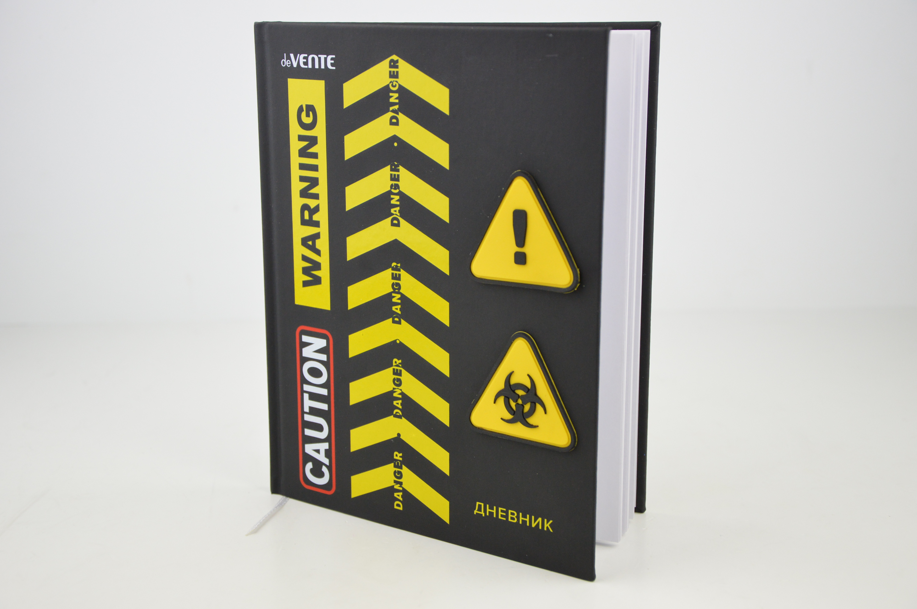 

Дневник школьный 1-11 класс 48л, deVente Danger, аппликация, Черный, deVente
