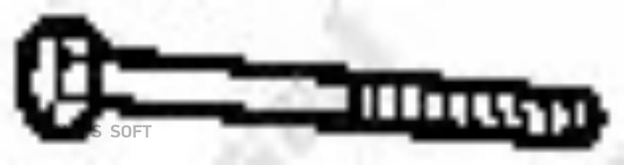Болт крепления приемной трубы audi a3 ii/bmw e46 /m10 /l=40mm bosal 258-891
