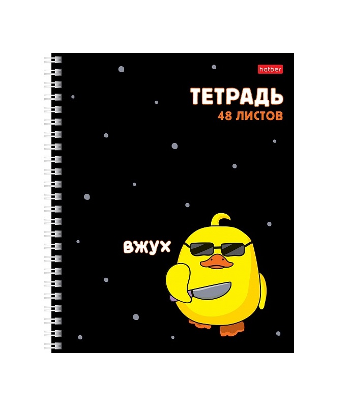 

Тетрадь Hatber в клетку 48 л Мы-утята, Hatber