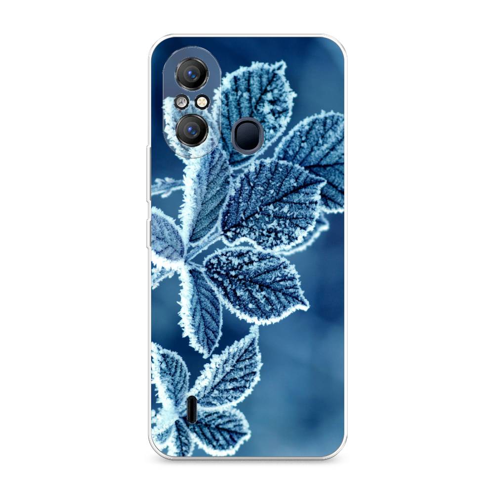 

Чехол на Itel A49 "Зима 6", Голубой;белый, 3200750-2