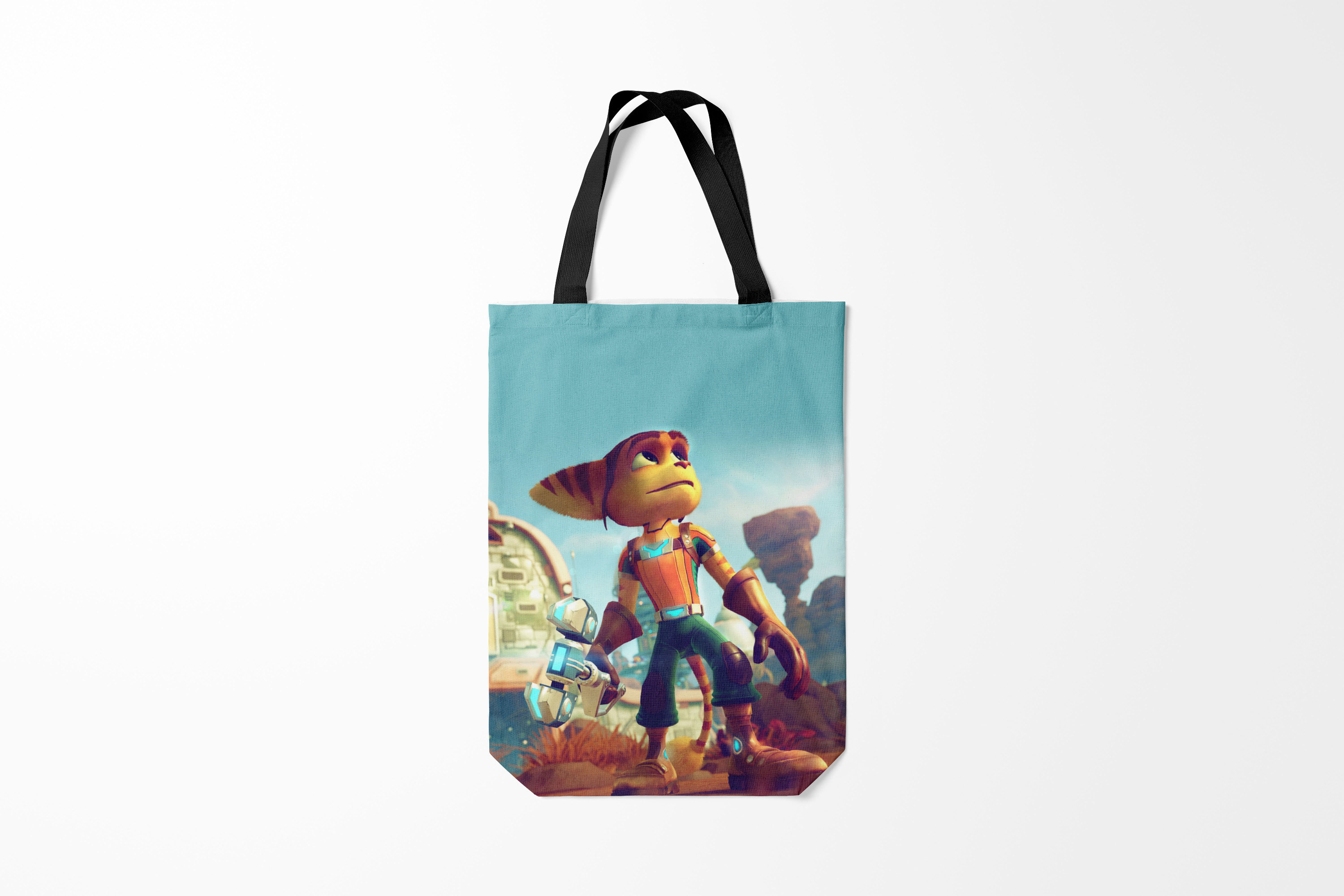 

Сумка шoппер унисекс Burnettie Ratchet and Clank and 1,, Ratchet and Clank and 1