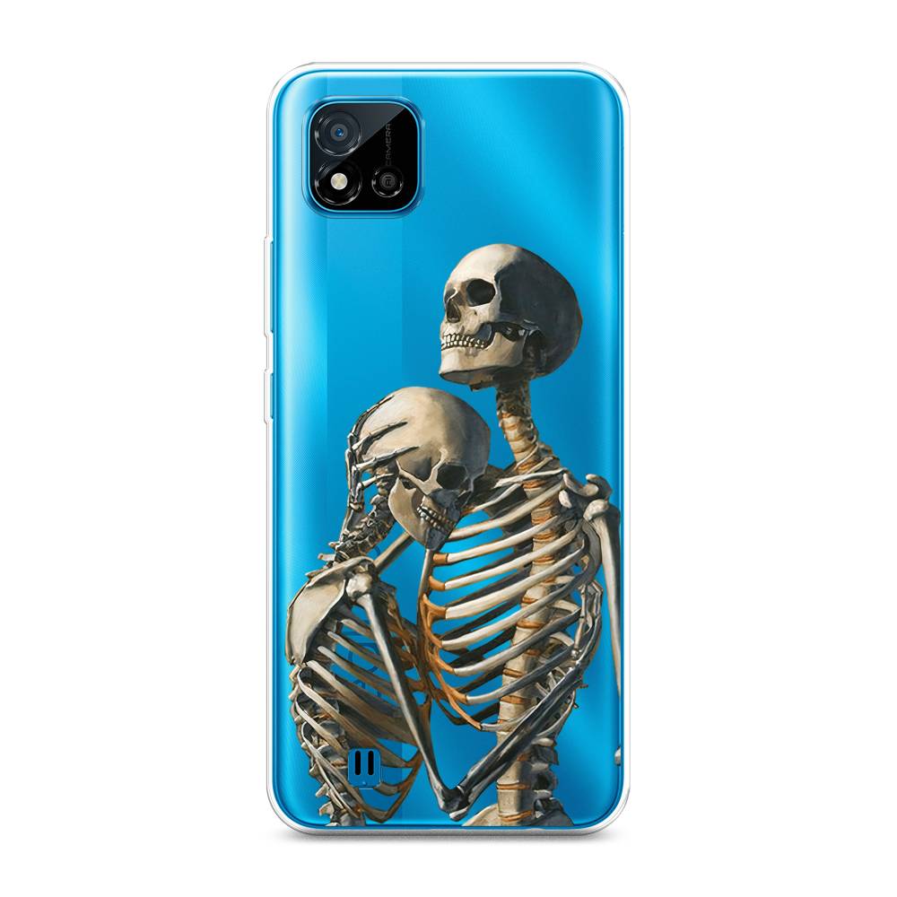 

Чехол на Oppo Realme C11 (2021) "I’m so sorry", Серый;бежевый;черный, 257550-4