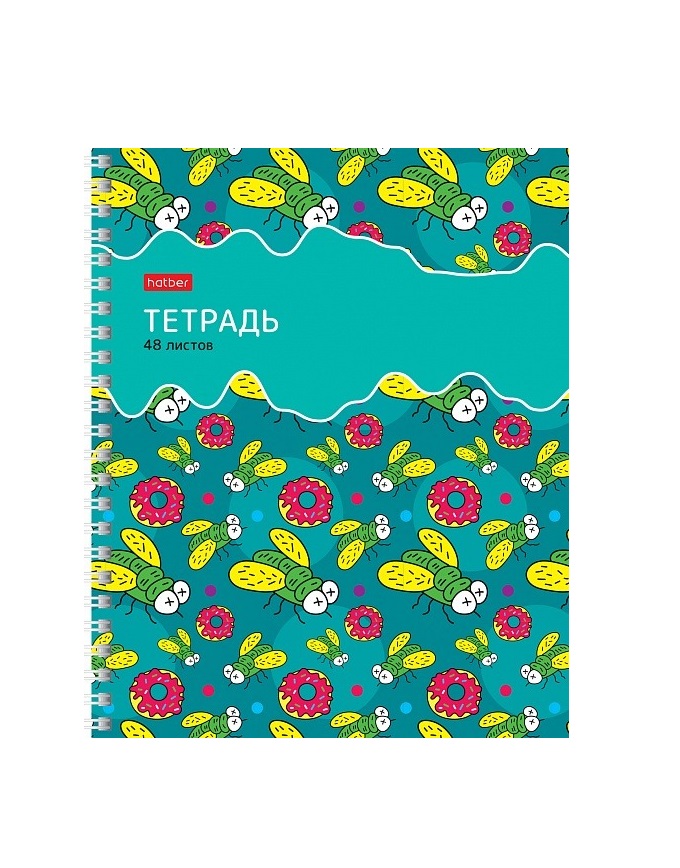 

Тетрадь Hatber в линейку 48 л, Цветные фантазии, Hatber