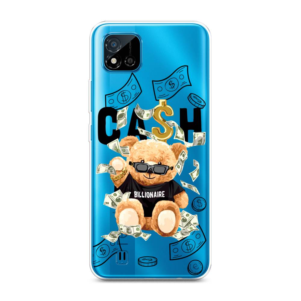 

Чехол на Oppo Realme C11 (2021) "Big cash", Черный;серый;бежевый, 257550-6