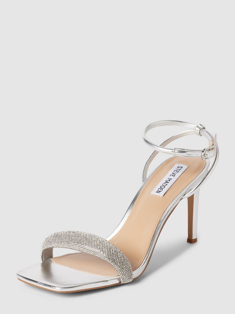 

Босоножки женские STEVE MADDEN SM11002267 серебристые 39 EU, Серебристый, SM11002267