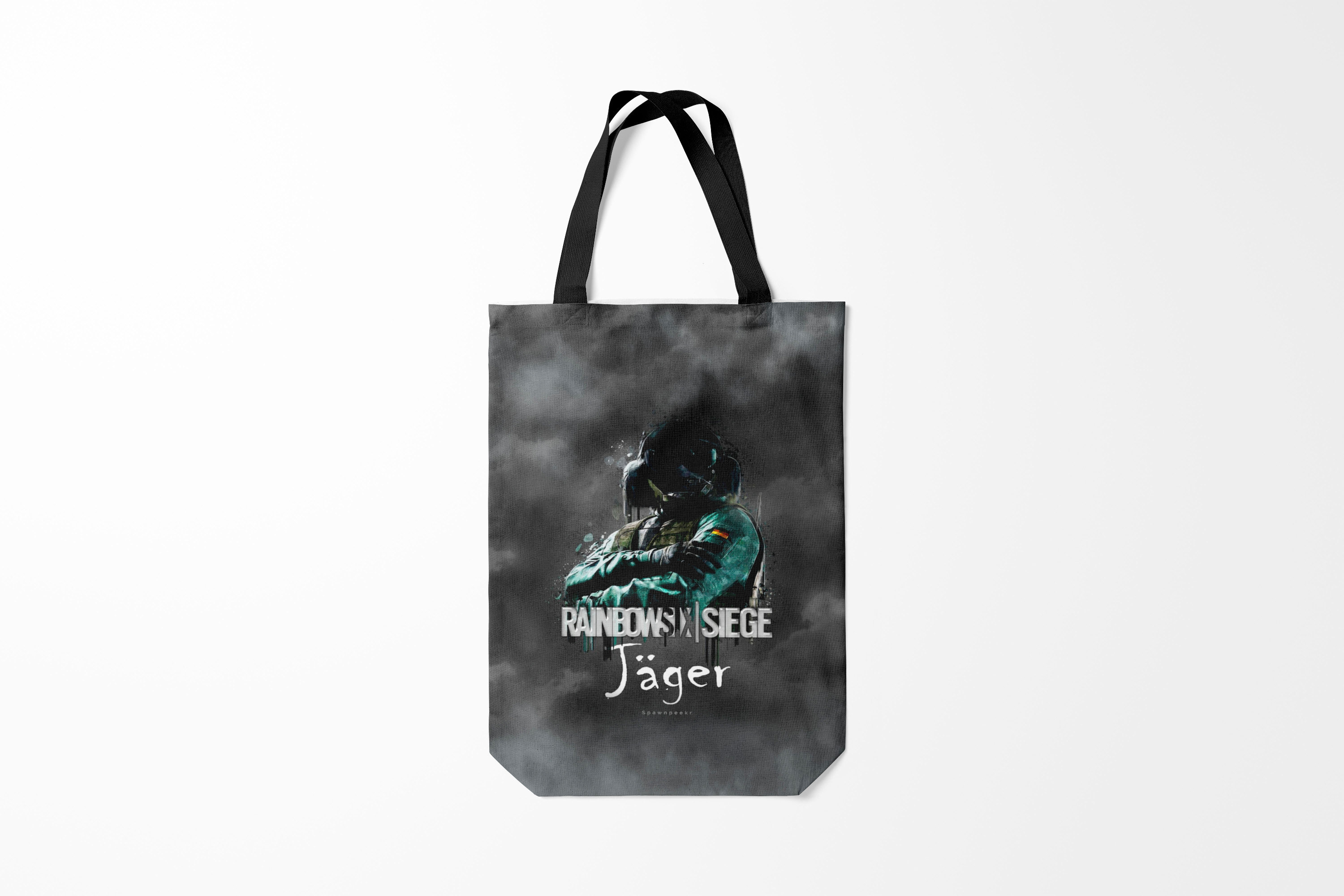

Сумка шoппер унисекс Burnettie Rainbow Six Siege Jager,, Rainbow Six Siege Jager
