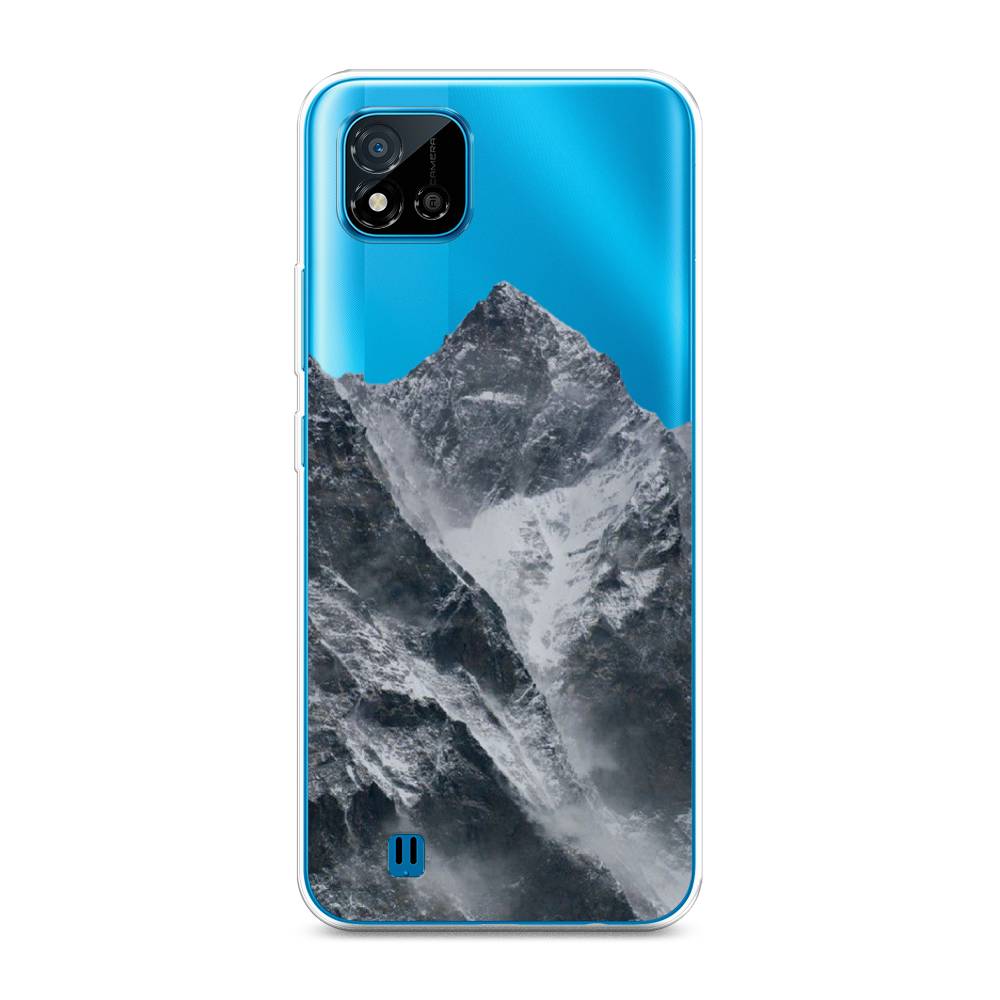

Чехол на Oppo Realme C11 (2021) "Горы арт 4", Серый;бежевый, 257550-2