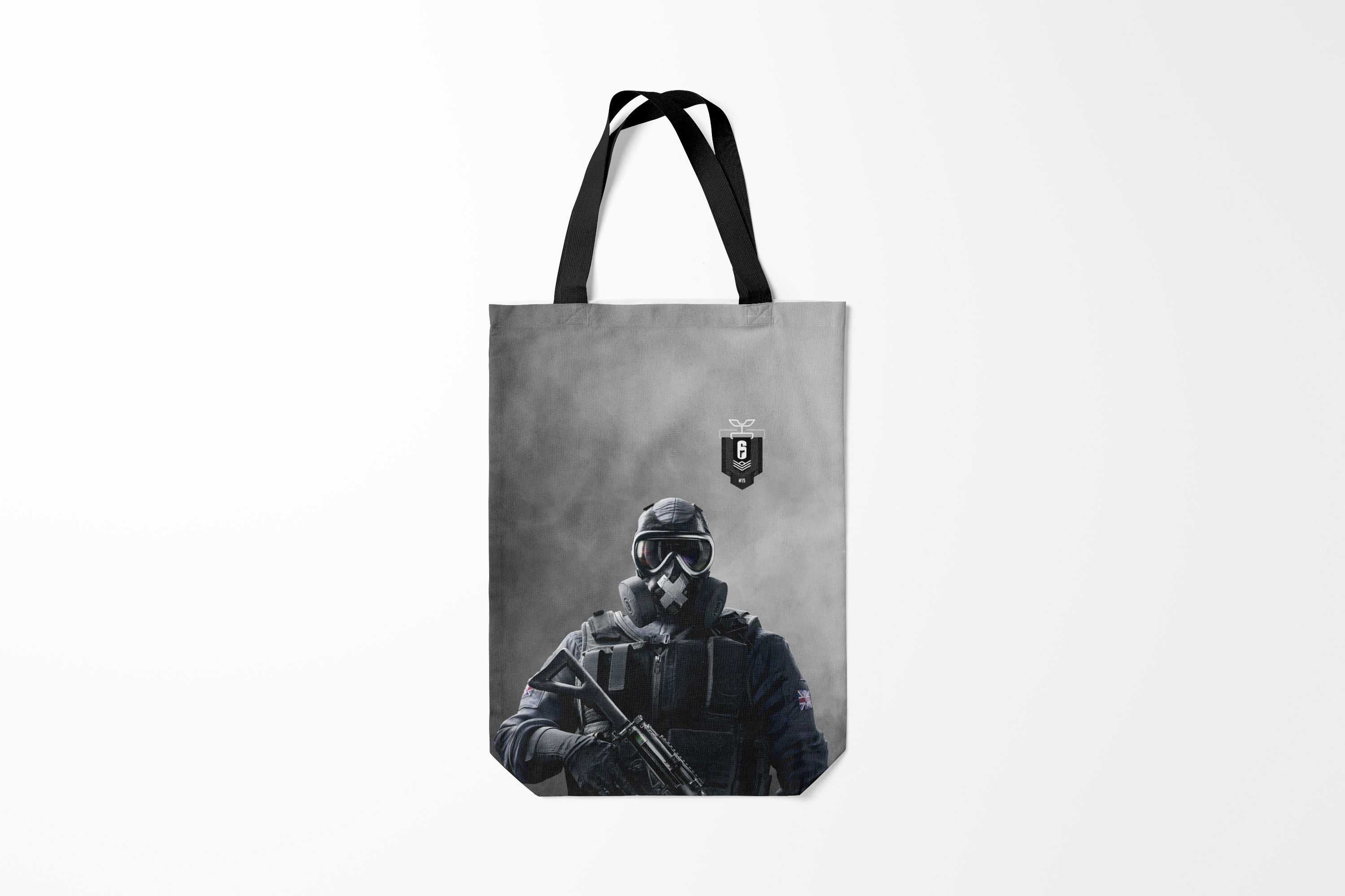 

Сумка шoппер унисекс Burnettie Rainbow Six Siege,, Rainbow Six Siege