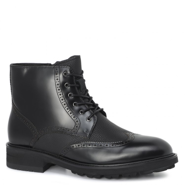 Ботинки мужские Maison David H2063D-10 черные 43 EU