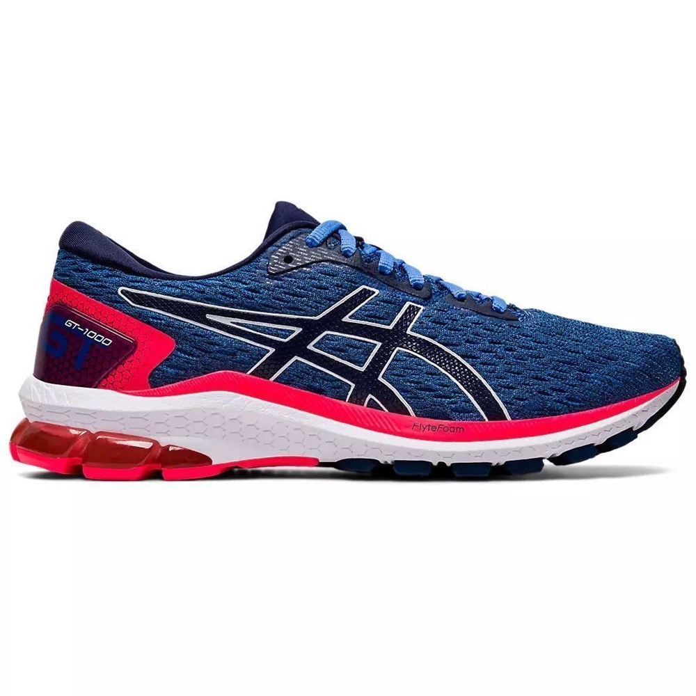 фото Кроссовки женские asics gt-1000 1012a651 синие 5.5 us