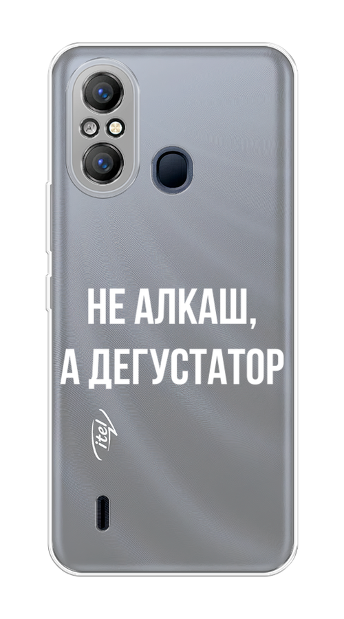 

Чехол на Itel A49 "Дегустатор", Белый;бежевый, 3200750-6