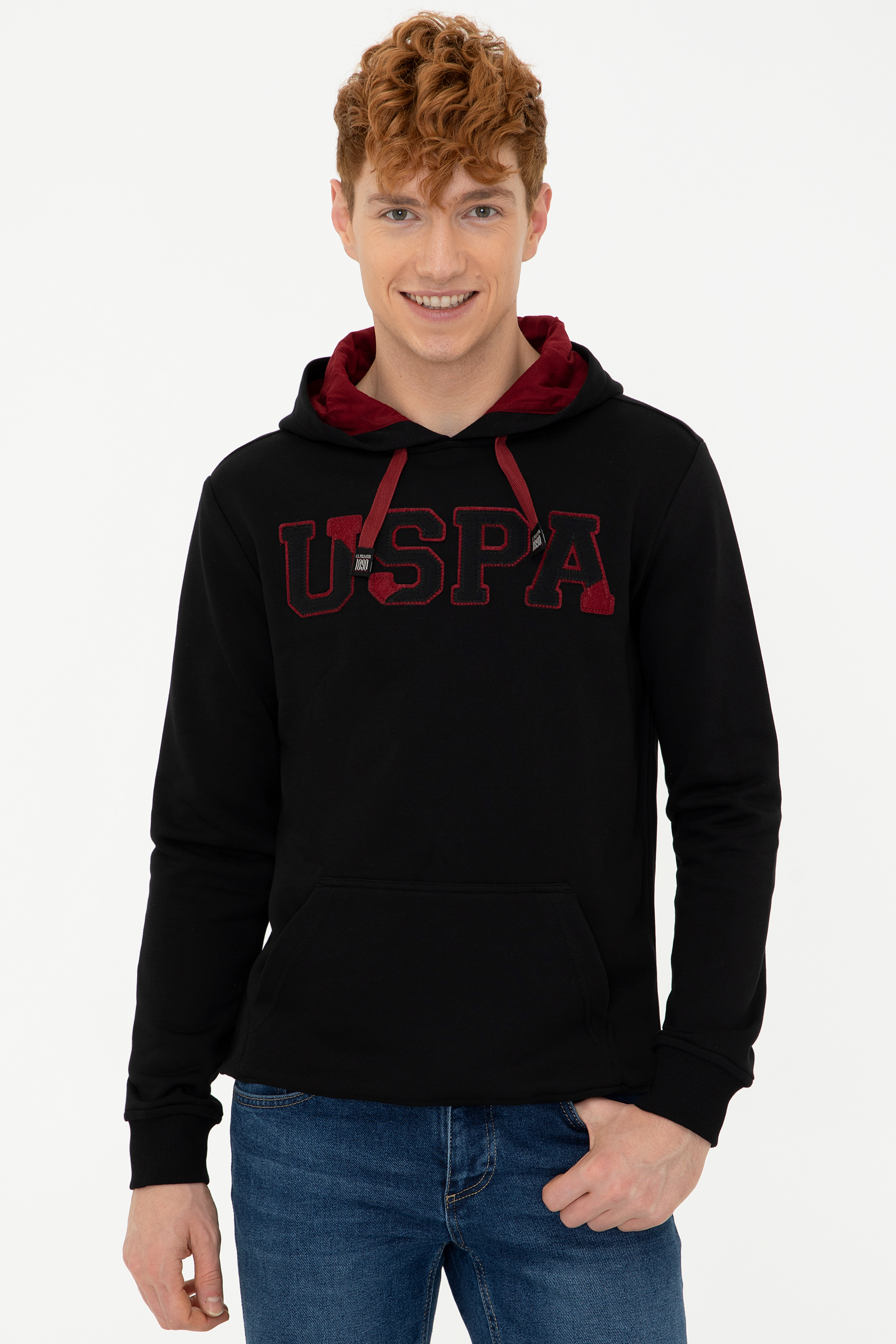 

Худи мужское U.S. POLO Assn. G081SZ0820GUYSK21 черное 2XL, G081SZ0820GUYSK21