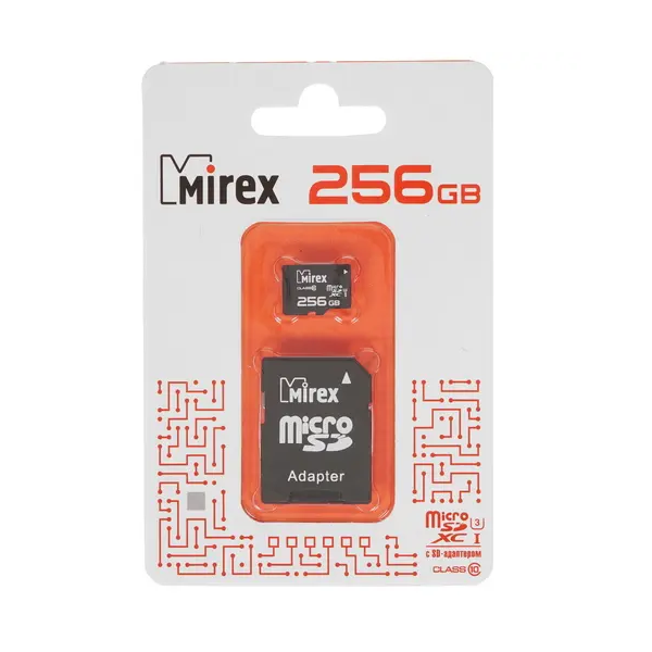 Карта памяти Digoldy MicroSDXC Class10 256GB + SD adapter