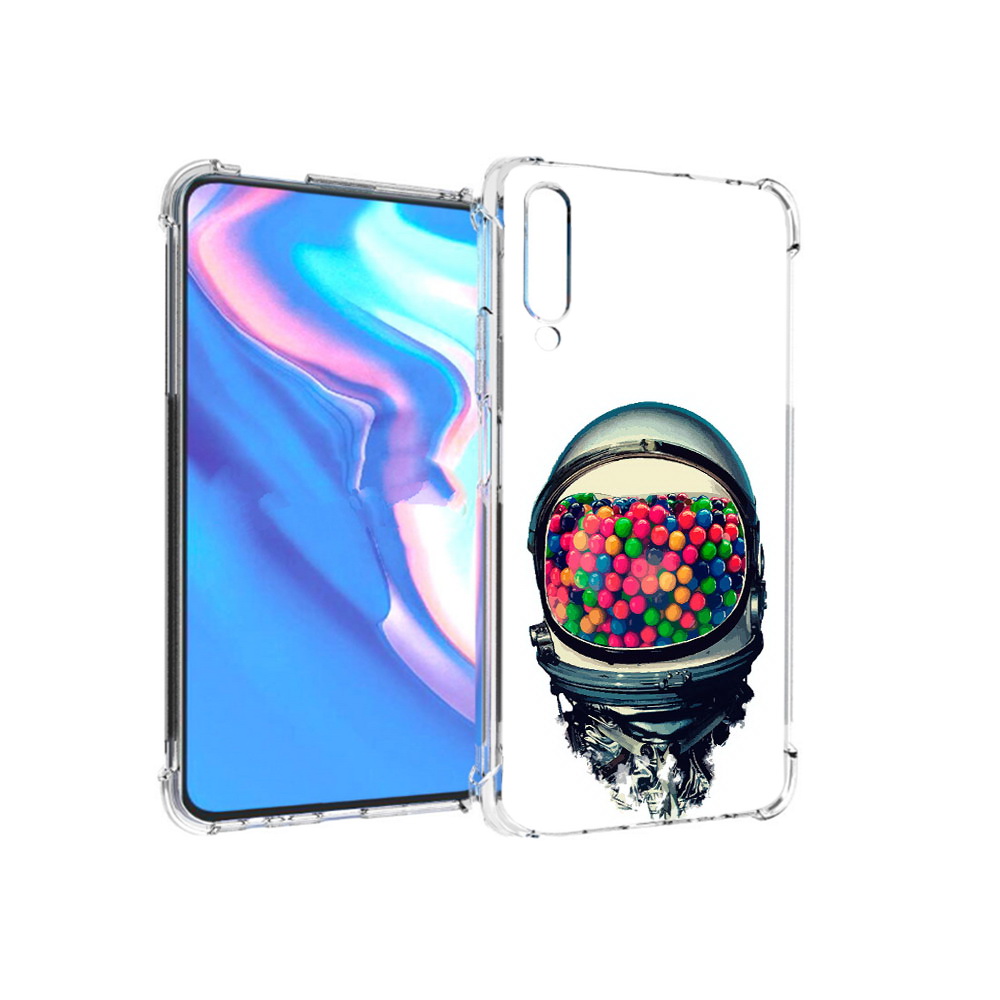 

Чехол MyPads Tocco для Honor 9X Pro шлем космонавта, Прозрачный, Tocco