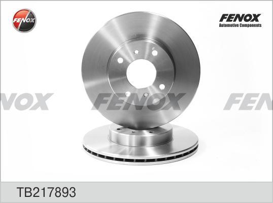 

Тормозной диск FENOX передний для Nissan Almera N16 00-06, Primera P11 96-02 TB217893