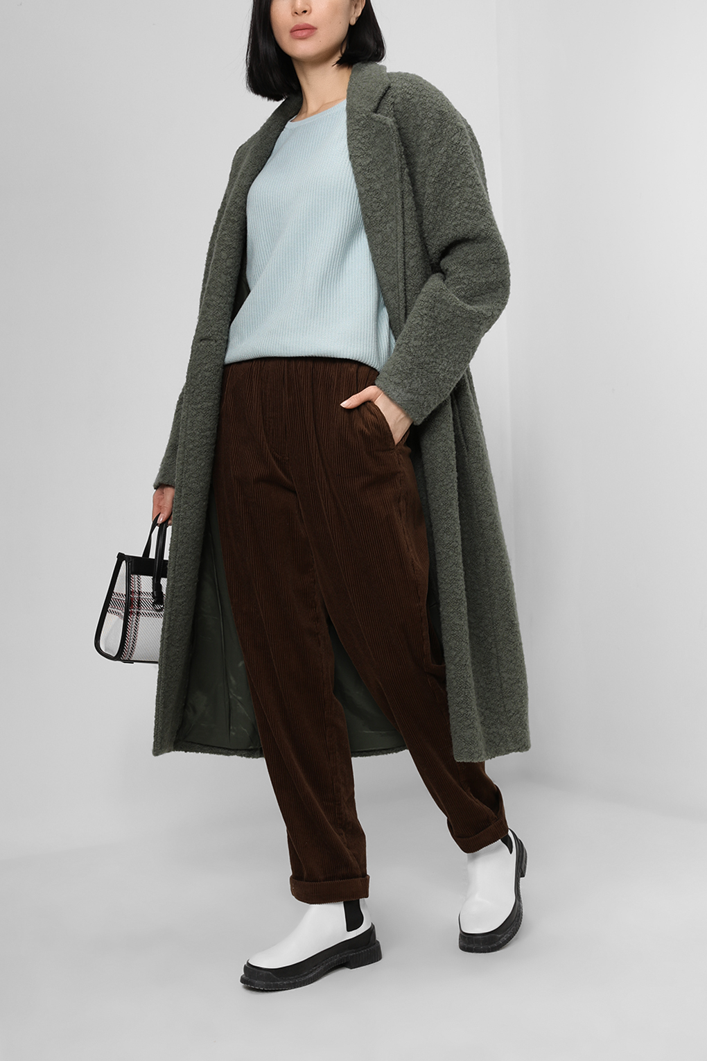 

Брюки женские Marc O'Polo 208124510387 коричневые 38, 208124510387