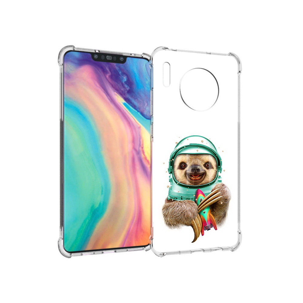 Чехол MyPads Tocco для Huawei Mate 30 Ленивец астронавт