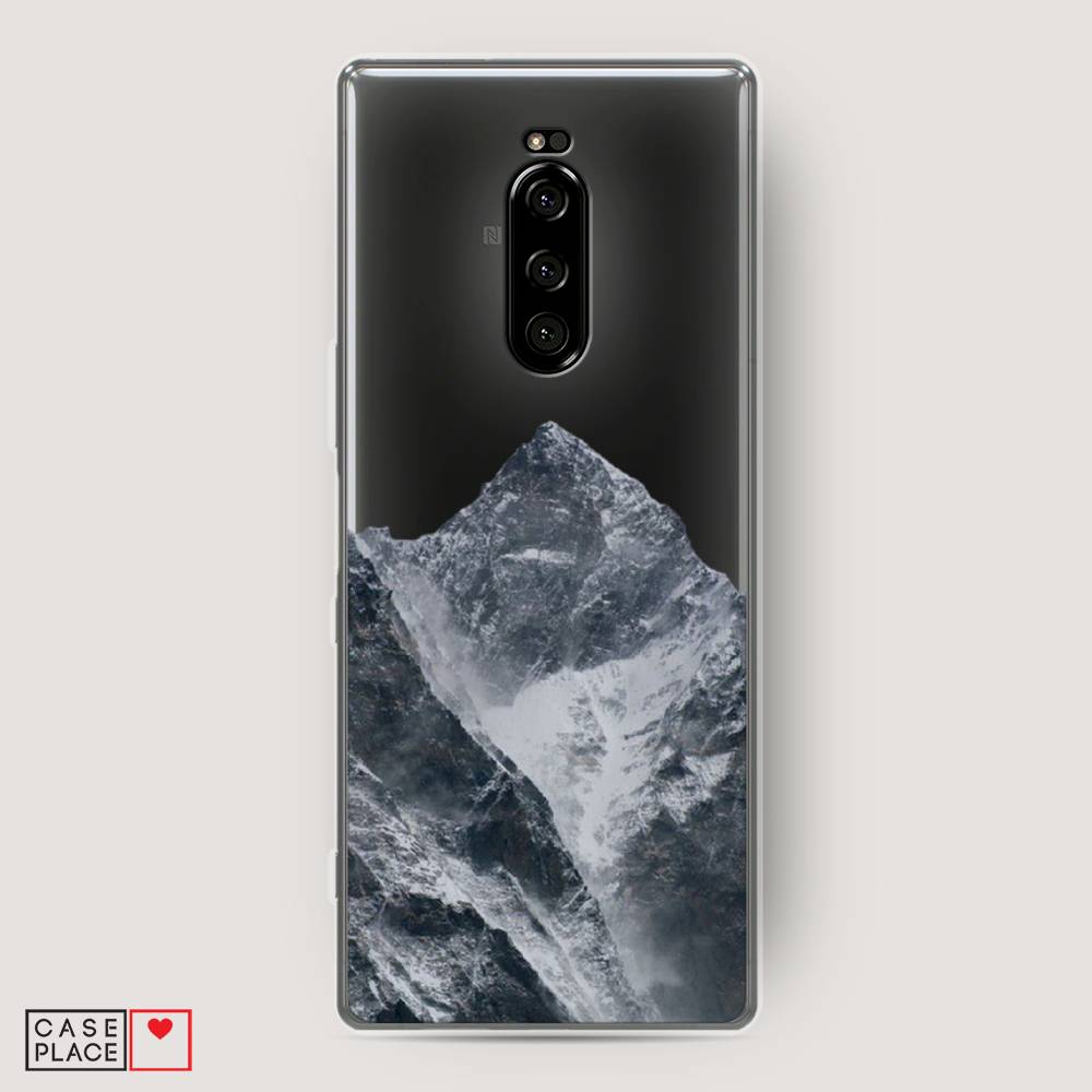 

Чехол на Sony Xperia 1 "Горы арт 4", Серый;бежевый, 54250-2