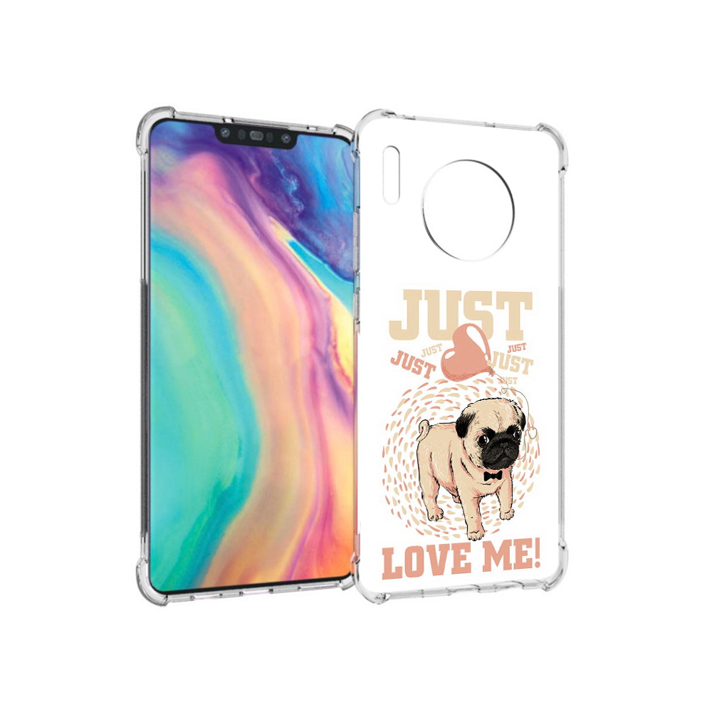 

Чехол MyPads Tocco для Huawei Mate 30 Люби меня, Прозрачный, Tocco