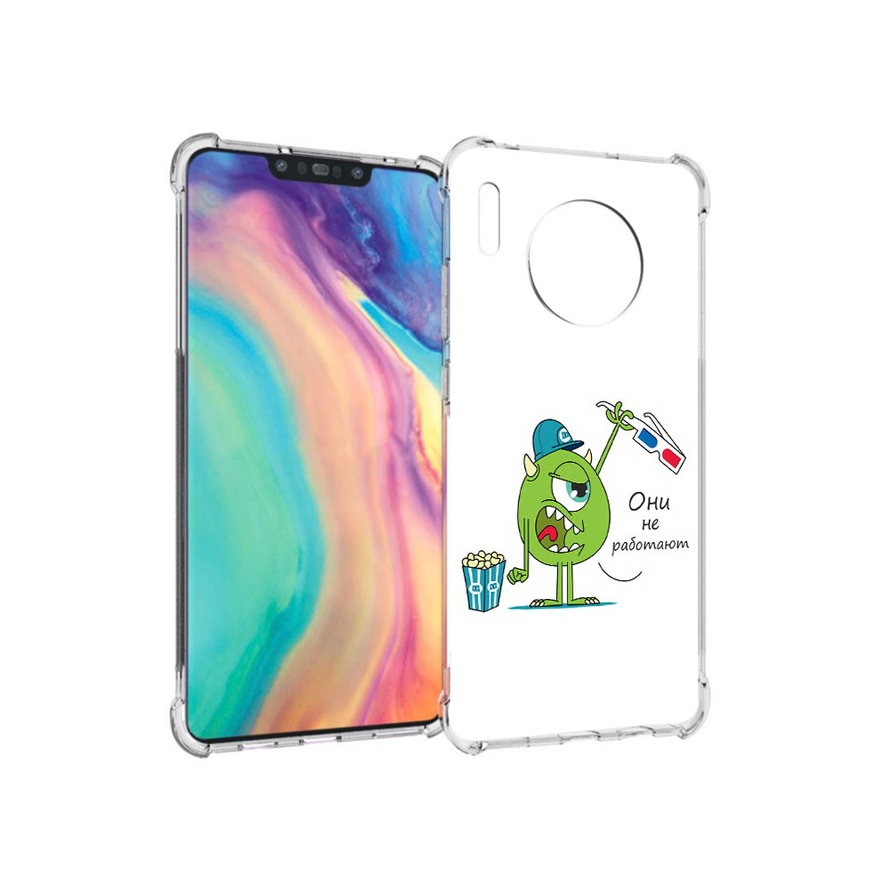 

Чехол MyPads Tocco для Huawei Mate 30 Очки не работают, Прозрачный, Tocco