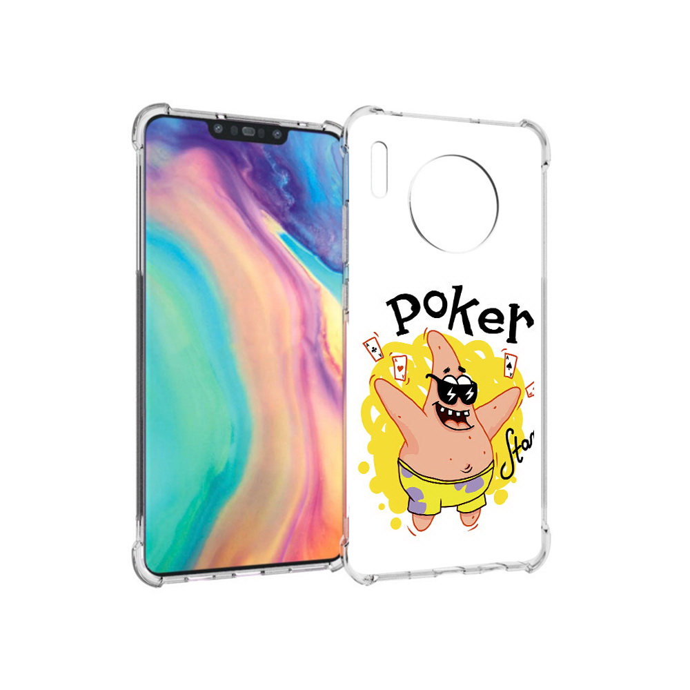 

Чехол MyPads Tocco для Huawei Mate 30 Патрик, Прозрачный, Tocco