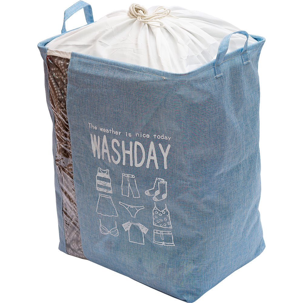

Корзина для хранения вещей Washday ST15 голубая, ST15